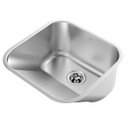 Ver imagem 2 de Tanque Docol Loggica 25 L em Aço Inox Acetinado 40x40 Cm
