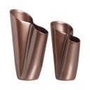 Ver imagem 4 de Vaso Decorativo de Cerâmica Rose Gold Dupla Vaso de Mesa Antúrios