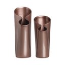 Ver imagem 2 de Vaso Decorativo de Cerâmica Rose Gold Dupla Vaso de Mesa Antúrios
