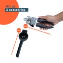 Ver imagem 2 de Kit abridor de lata espremedor de limão 2 pçs preto - Oikos