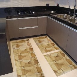 Kit 3 Peças Jogo Cozinha Passadeira Manta Vinilico Laminado Harmony - 3