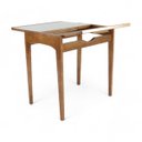 Ver imagem 3 de Mesa Aparador Smart em Madeira Maciça de Eucalipto Cor Pinhão com Vidro Fendi Claro