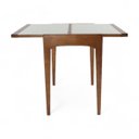 Ver imagem 7 de Mesa Aparador Smart em Madeira Maciça de Eucalipto Cor Pinhão com Vidro Fendi Claro