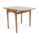 Ver imagem 4 de Mesa Aparador Smart em Madeira Maciça de Eucalipto Cor Pinhão com Vidro Fendi Claro