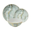 Ver imagem 1 de Aparelho de Jantar Nero Grigio em Porcelana Cinza - 18 Peças
