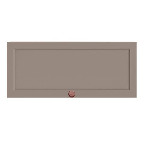 Armário Aéreo Geladeira Unna 1 Porta Basculante 80cm Gris - Poliman Móveis