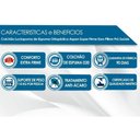 Ver imagem 3 de Cama Box Solteiro: Colchão Anatômico Luckspuma D33/ag65 Aspen Super Firme + Base Black(88x188)