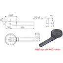 Ver imagem 2 de Queimador Alta Pressão Completo Fogão Industrial N03 8,7cm