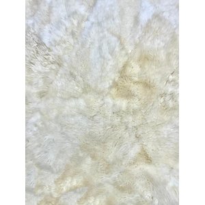 Tapete Pele de Carneiro 100x150 Branco