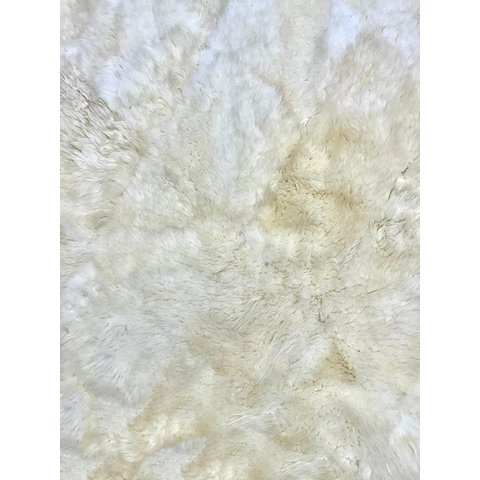 Tapete Pele de Carneiro 100x150 Branco