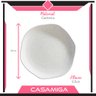 Prato Raso Cerâmica 27cm Orion Reativo Branco - 2