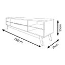 Ver imagem 5 de Rack para TV Limit 1.8 Branco - MoveisAqui