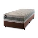 Ver imagem 3 de Conjunto Cama Box Espuma Oxford Verde Solteiro 96x203x67