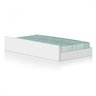 Cama Solteiro com Baú 2 Gavetas e Cama Auxiliar Jade Yescasa - 7
