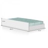 Cama Solteiro com Baú 2 Gavetas e Cama Auxiliar Jade Yescasa - 8