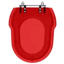 Ver imagem 1 de Tampa de Vaso Poliéster Hampton Vermelho Translúcido para louça Incepa