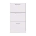 Ver imagem 2 de Sapateira Basculante 3 Portas RP1300 Branco/Gelo