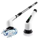 Ver imagem 1 de Escova de Limpeza Elétrica 9 em 1 com Acessórios Recarregável Tomate