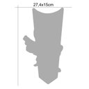 Ver imagem 1 de Adesivo Faixa Gravata sem Resina Coringa Branca Teu Adesivo Adesivo Faixa Gravata sem Resina Moto Cg