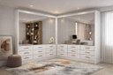 Ver imagem 1 de Closet 6 Portas 18 Gavetas Domus Premium - Grand Line