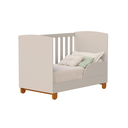 Ver imagem 3 de Quarto de Bebe Berço Americano + Guarda Roupa Infantil 3P 3g Apolo com Colchão Areia Fosco
