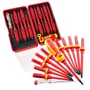 Ver imagem 6 de Kit Chave de Fenda Isolada com Imã 14 em 1 com Certificado Nr10