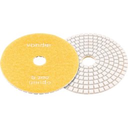Disco Lixa Diamantado Umido 4" G 200 Vonder - 1