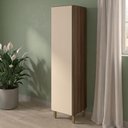 Ver imagem 2 de Paneleiro 1 Porta MDF 50x221 cm Kali 122291 Carvalho Toq Off White Nicioli
