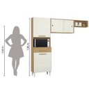 Ver imagem 6 de Armário de Cozinha 4 Portas 1 Gaveta Isabelle Aramóveis