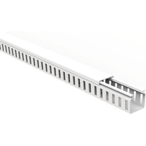 Canaleta para Painel Tramontina Semi Aberta Branca 30x30x2000 Mm