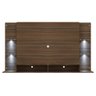 Painel TV 60" com 4 Leds Vegas Multimóveis V3396 Madeirado - 7