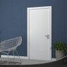 Kit Porta Branca Lisa 90x235 Cm C/dobradiça Inox Batente de 14 À 19cm - 1