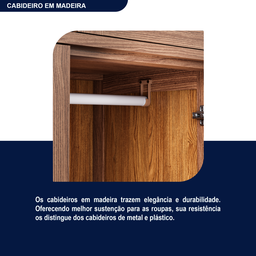 Guarda-Roupa Casal com Espelho 10 Portas 4 Gavetas Rio Branco  - 9