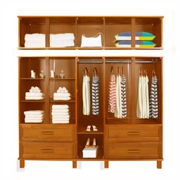 Guarda-Roupa Casal com Espelho 10 Portas 4 Gavetas Rio Branco  - 3