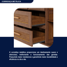 Guarda-Roupa Casal com Espelho 12 Portas 4 Gavetas Rio Branco Premium Yescasa - 9