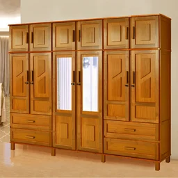Guarda-Roupa Casal com Espelho 12 Portas 4 Gavetas Rio Branco Premium Yescasa - 2