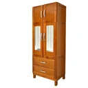 Ver imagem 3 de Guarda-Roupa Solteiro com Espelho 4 Portas 2 Gavetas Teresina Rodmóveis