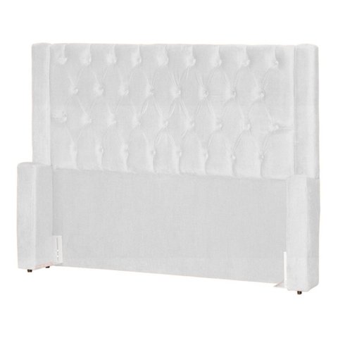 Cabeceira de Cama Box Estofada 140 Cm Casal Emma Suede