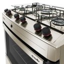 Ver mais imagens de Fogão 5 Bocas Automático Piacere Inox Mueller Bivolt