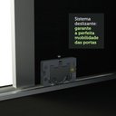 Ver imagem 7 de Guarda Roupa Casal 100% Mdf Madesa Zurique 3 Portas de Correr com Espelho - Preto/branco