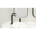 Ver imagem 7 de Toalheiro Duplo Pia Bancada Lavabo Porta Toalhas 45cm Banheiro Aço Inox Black Matte Stainless