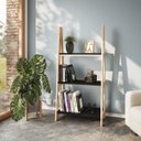 Ver imagem 1 de Estante Escada Cavalete 3 Prateleiras Tropical Madeira Maciça CabeCasa MadeiraOriginals