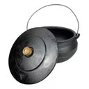 Ver imagem 2 de Panela Caldeirão da Bruxa Ferro Fundido Tripé Alfa Nº1 300ml