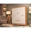 Ver imagem 1 de Guarda Roupa Flash ll Casal 6 Portas Demobile