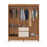 Guarda Roupa Flash ll Casal 6 Portas Demobile - 2