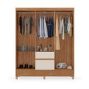 Ver imagem 2 de Guarda Roupa Flash ll Casal 6 Portas Demobile