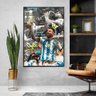 Quadro Premium Messi Goat Copa Do Mundo - 2