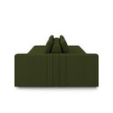 Ver imagem 6 de Sofá Ilha com Encosto e Almofadas Móveis Olimpo 285cm Modulado Linho Verde G45 - Gran Belo