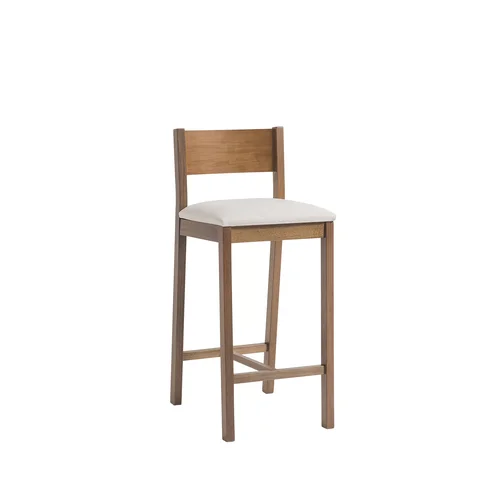 Banqueta Madeira Maciça Manu