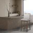 Ver imagem 2 de Banqueta Madeira Maciça Dani